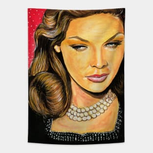 Lauren Bacall Tapestry