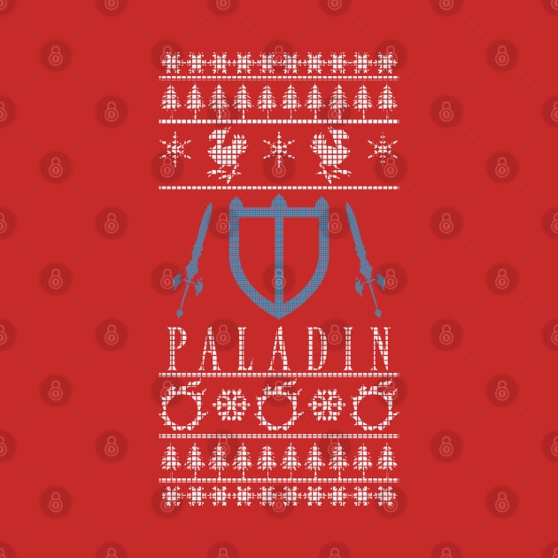 Final Fantasy XIV Paladin Ugly Christmas Sweater by TionneDawnstar