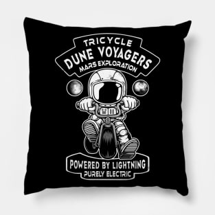 Astronaut Tricycle Dune Voyagers - Mars Exploration Pillow