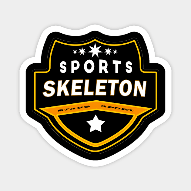 SKELETON Magnet by Usea Studio