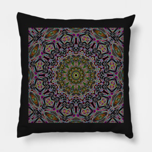 Trippy Psychedelic Acid Designs Pillow