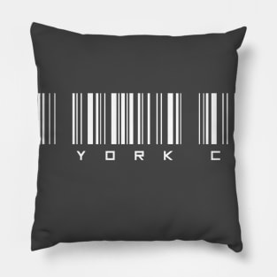 New York CIty - barcode Pillow