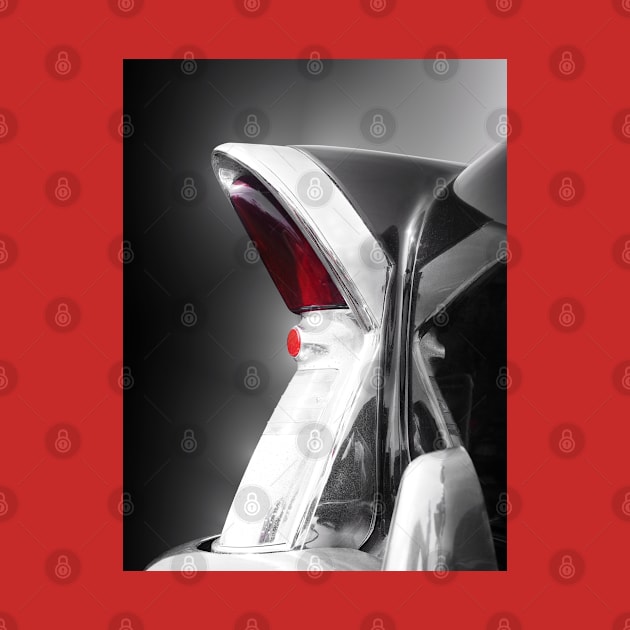 American classic car Special 1956 tail fin abstract by Beate Gube