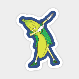 dabbing banana Magnet