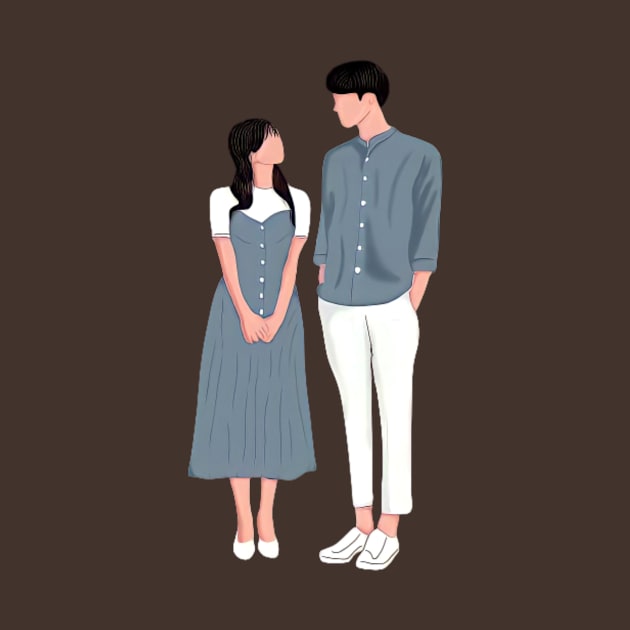 You are My life couple love feel by Tshirtstory