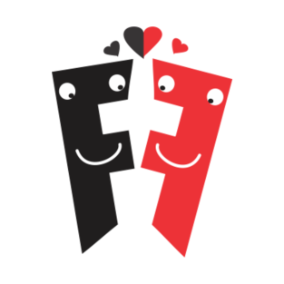 love f t shirt - fortnite f logo png