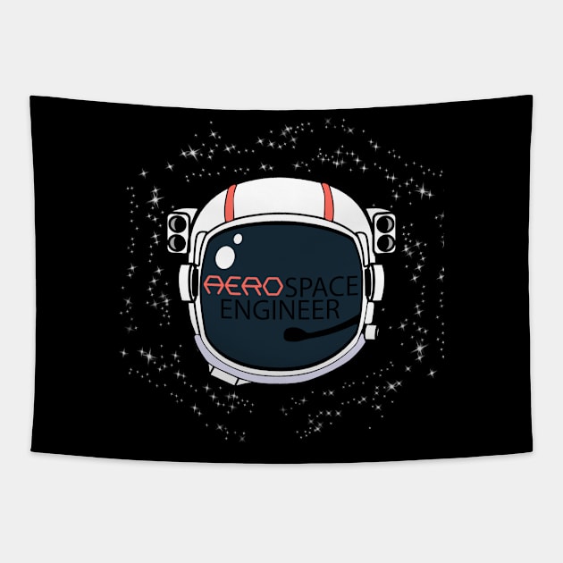 Aero Space Engineer Tapestry by SpaceMonkeyLover