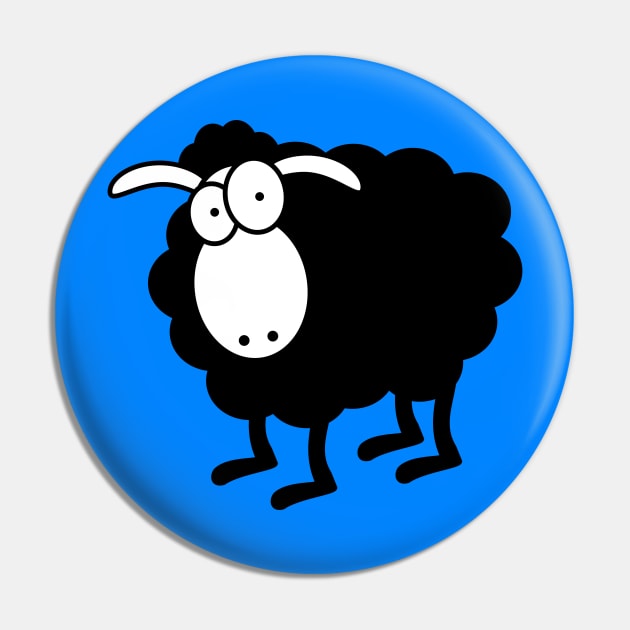 Black Sheep Pin by Warp9