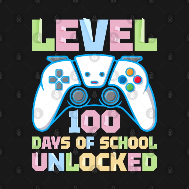 Level 100 Days Of School Unlocked Video Games Boys Gamer by reginaturner