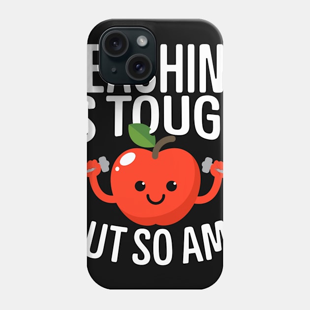 teaching Phone Case by CurlyDesigns