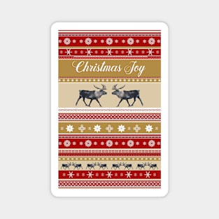 Christmas Joy - Christmas Reindeers Magnet