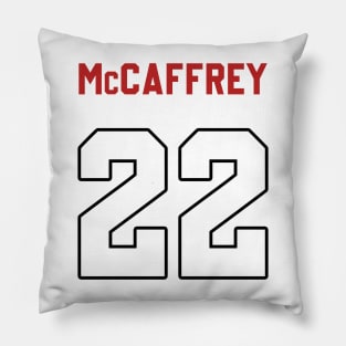 Christian McCaffrey Back Pillow