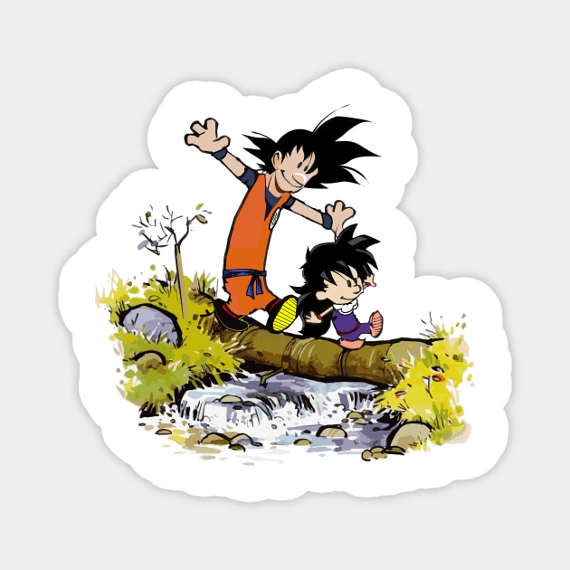 Dragon & Ball Magnet by mikehalliday14