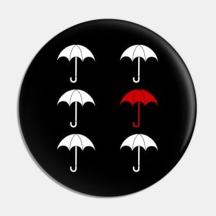 six umbrella Pin