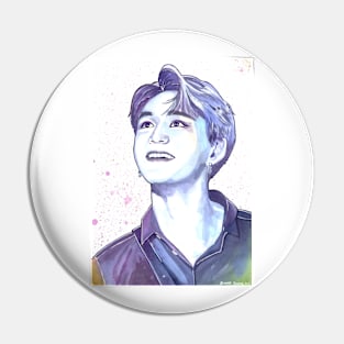 NCT LUCAS YUKHEI WATERCOLOUR Pin