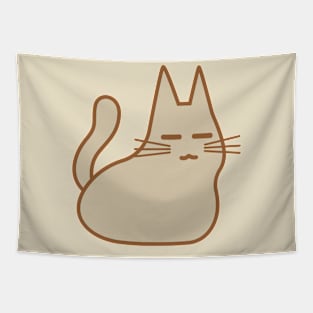 Cute Grey Cat Tapestry