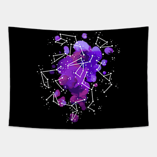 Galaxy splash Tapestry