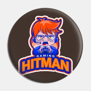 Gaming Hitman Pin