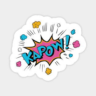 KAPOW! - Pop Art Comic Style KAPOW Magnet