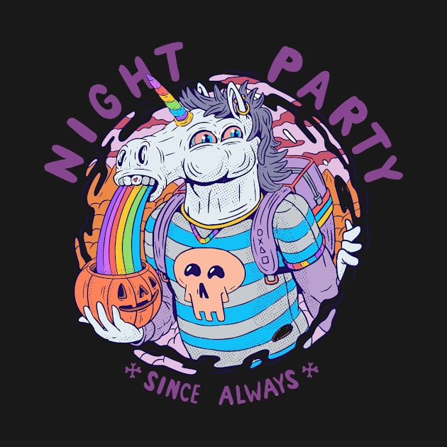 Night Party Unicorn by Buy Custom Things