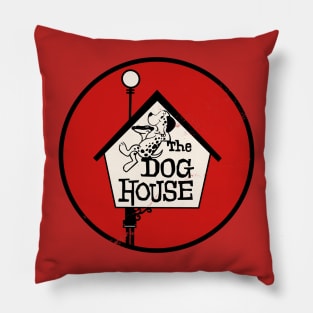 Vintage Dog House Bar and Grill Restaurant Seattle Pillow