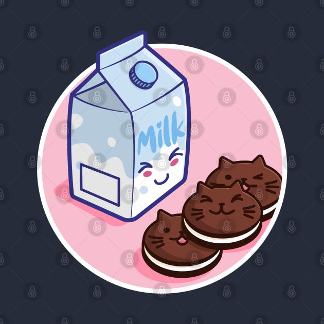 Cute Milk Cookies and Cream by Hixon House