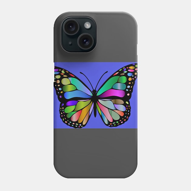 Colorful butterfly Phone Case by BeckyS23