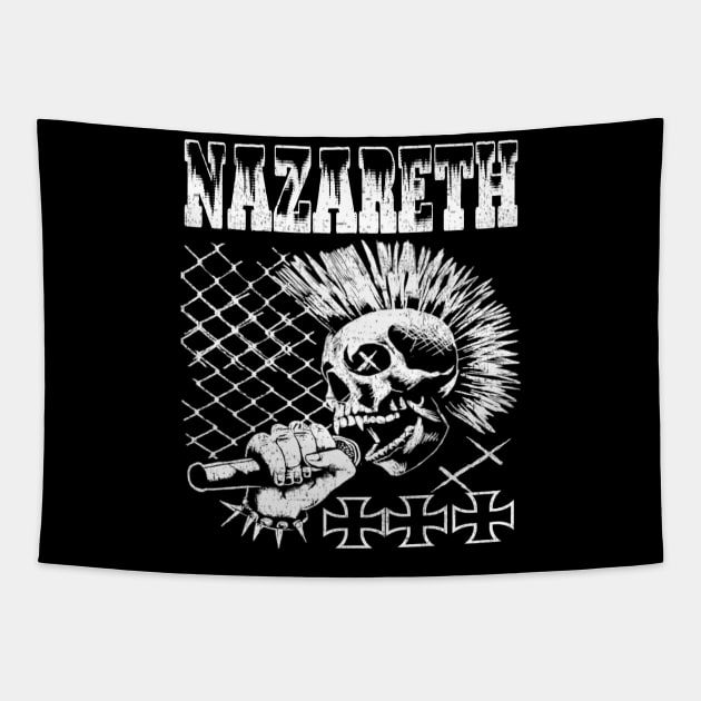 Nazareth skull Tapestry by Gingin store