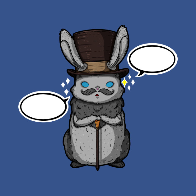 Top Hat Bunny - Bunny - T-Shirt