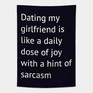 Funny girlfriend jokes Tapestry