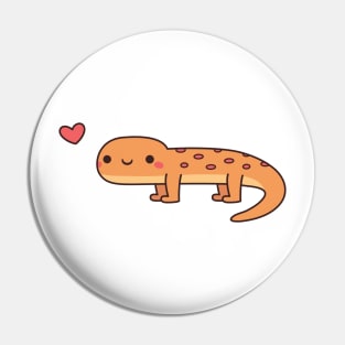 Cute Love Newt Pin