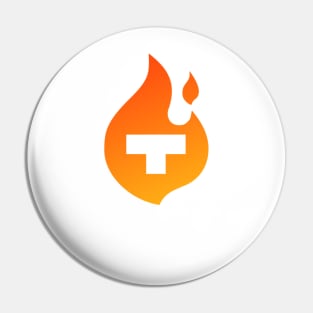 Theta Fuel Coin Cryptocurrency TFUEL crypto Pin