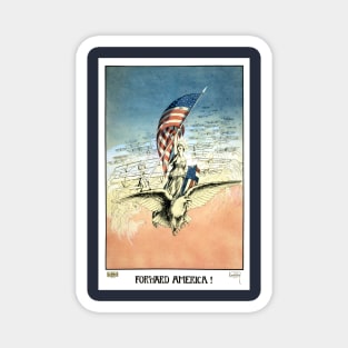 WWI Military Propaganda Poster Art Magnet