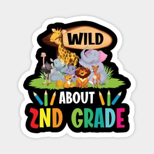 Animals Students Seniors Back To School Wild About 2nd Grade Magnet