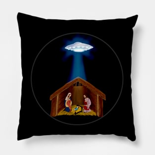 Nativity Manger UFO Pillow