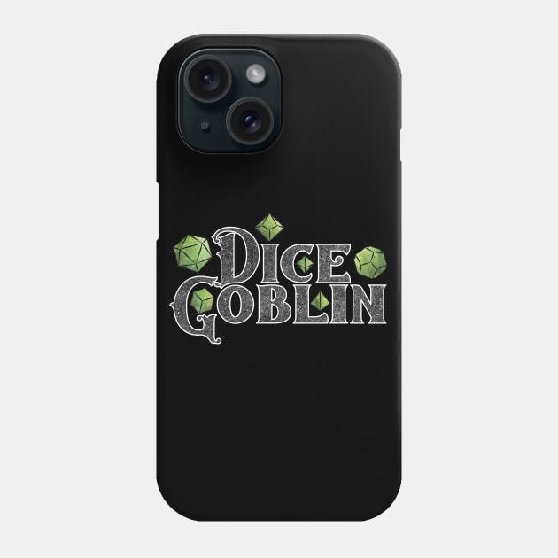 Dice Goblin Forest Green Dice Phone Case by ViolaVixi