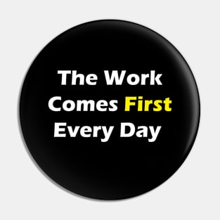 Jalen Hurts Quote The work comes first every day Pin