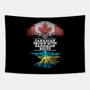 Canadian Grown With Bahamian Roots - Gift for Bahamian With Roots From Bahamas Tapestry