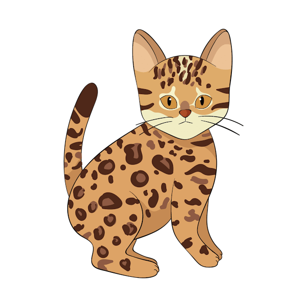 Cute Bengal Kitten by BamBam