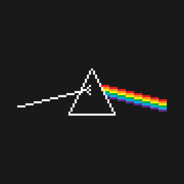 The Dark Side of the Moon 8 bit by encip