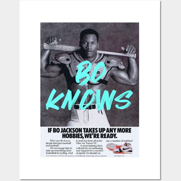 Buy Bo Jackson Poster Kansas City Royals Poster Canvas Print