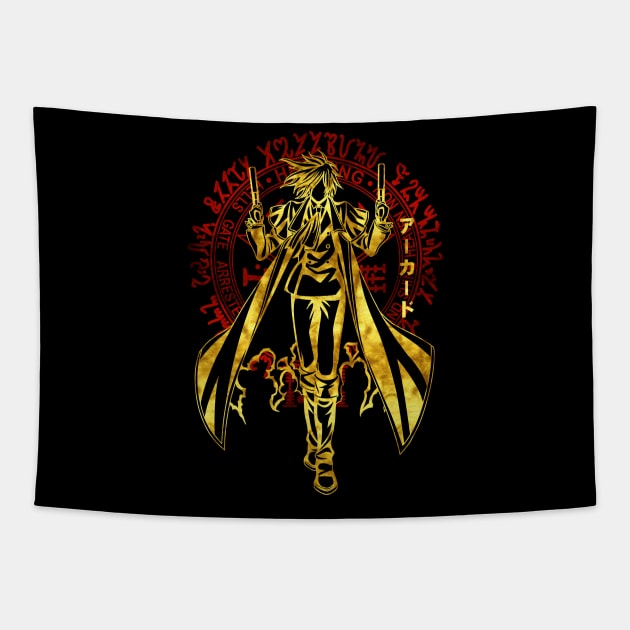 Alucard Tapestry by saufahaqqi