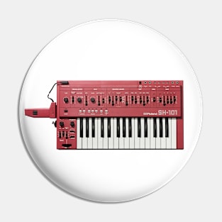 SH-101 -- Retro Synthesizer Design Pin