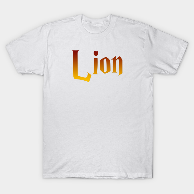 Discover Lion - Gradient - Gryffindor - T-Shirt