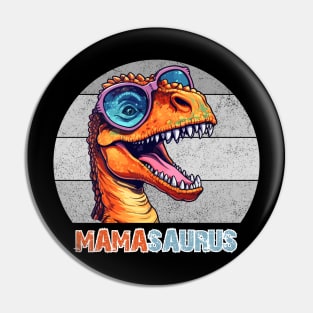 Mamasaurus T rex Dinosaur Brother Saurus Family Matching Pin