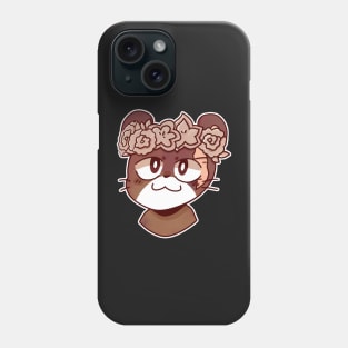 Pantherlily flower crown sticker Phone Case