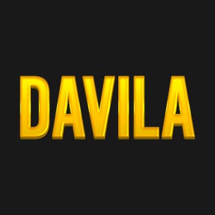 Davila Family Name T-Shirt