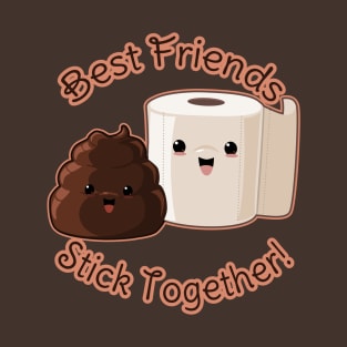 Poo and TP "Best Friends" T-Shirt