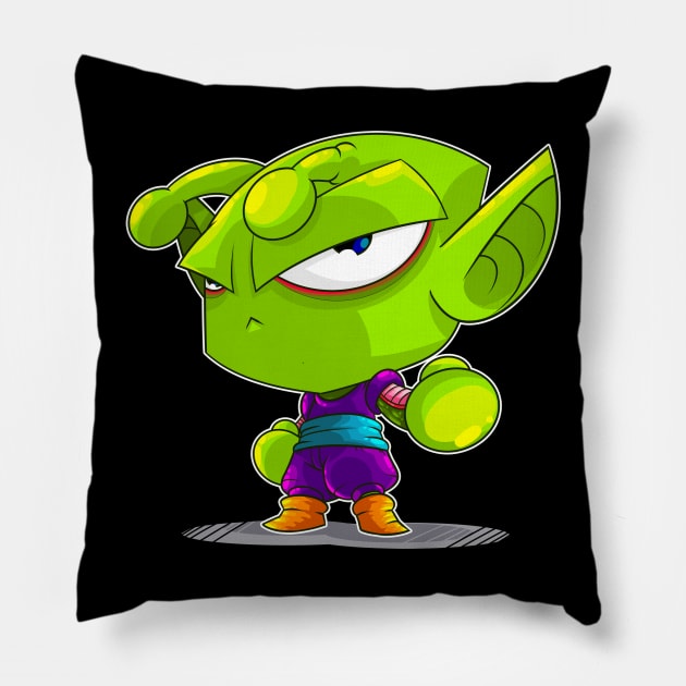 Piccolo Daimaku!!! Pillow by vancamelot