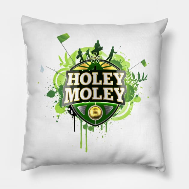 holey moley - golf sport Pillow by OrionBlue